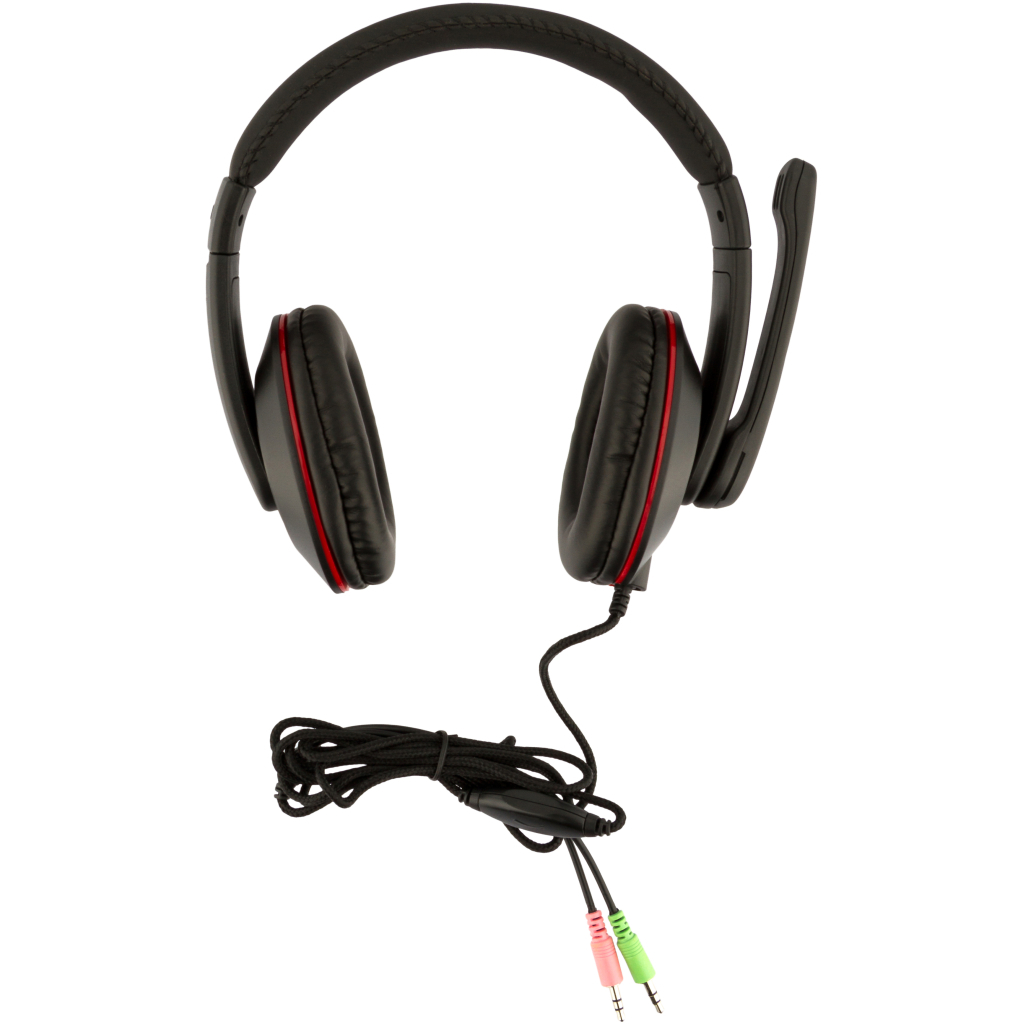 Навушники Ovleng X10 Black-Red (nox10br) - зображення 2