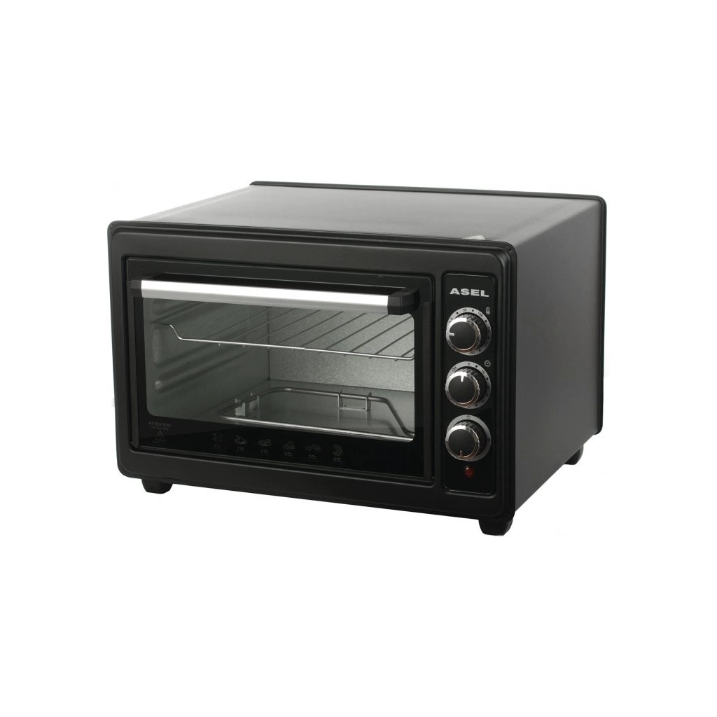 Електропіч ASEL AF 40-23 BLACK - зображення 3