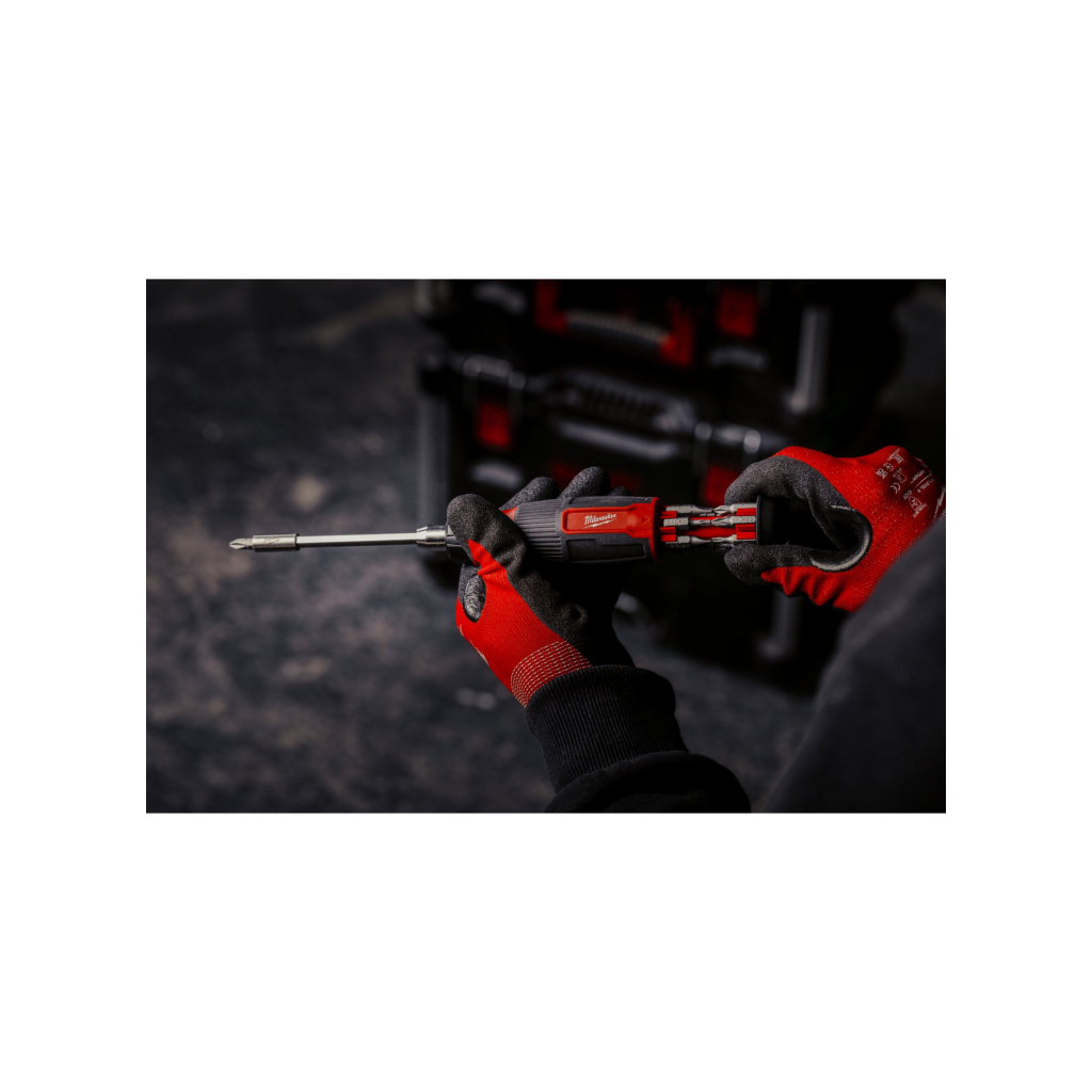 Набір викруток Milwaukee зі змінними вставками 14 в 1 (PH/PZ/TX/HEX/SL) (4932480582) - зображення 5