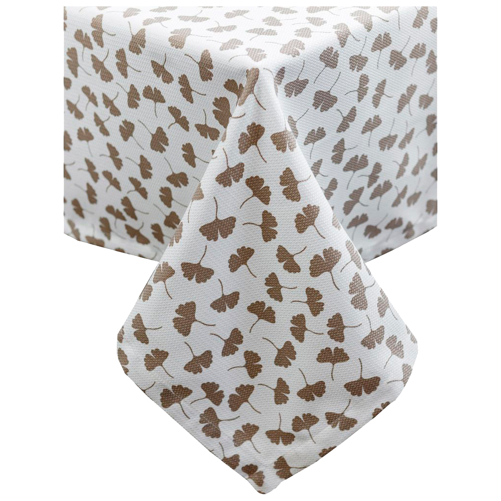 Скатертина Прованс MACAO гінкго бежева 133х220 см (4823093446892) - зображення 1