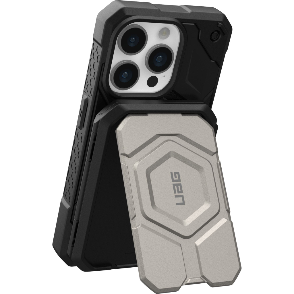 Чохол до мобільного телефона UAG Magnetic Wallet with Stand Black (964442114040) - зображення 5