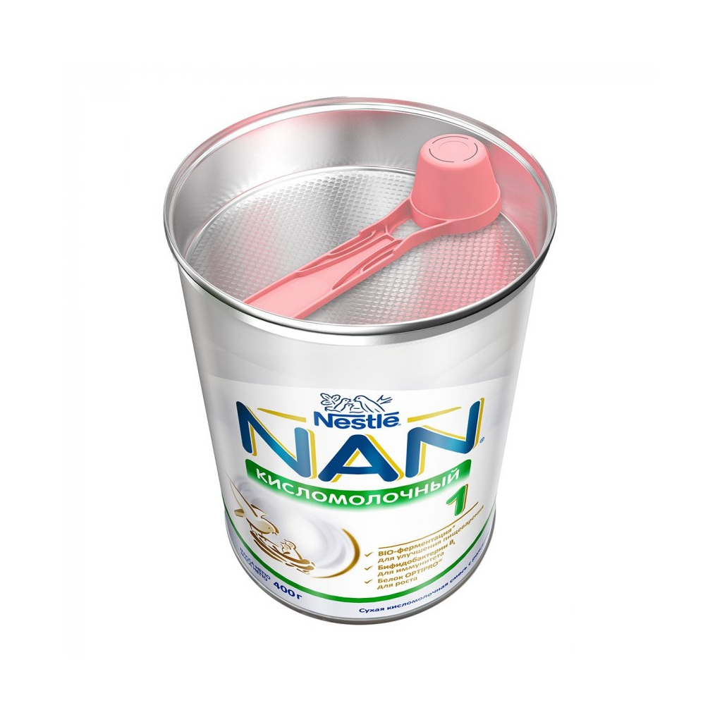 Дитяча суміш Nestle NAN 1 Кисломолочний з народження 400 г (7613031583362) - зображення 2
