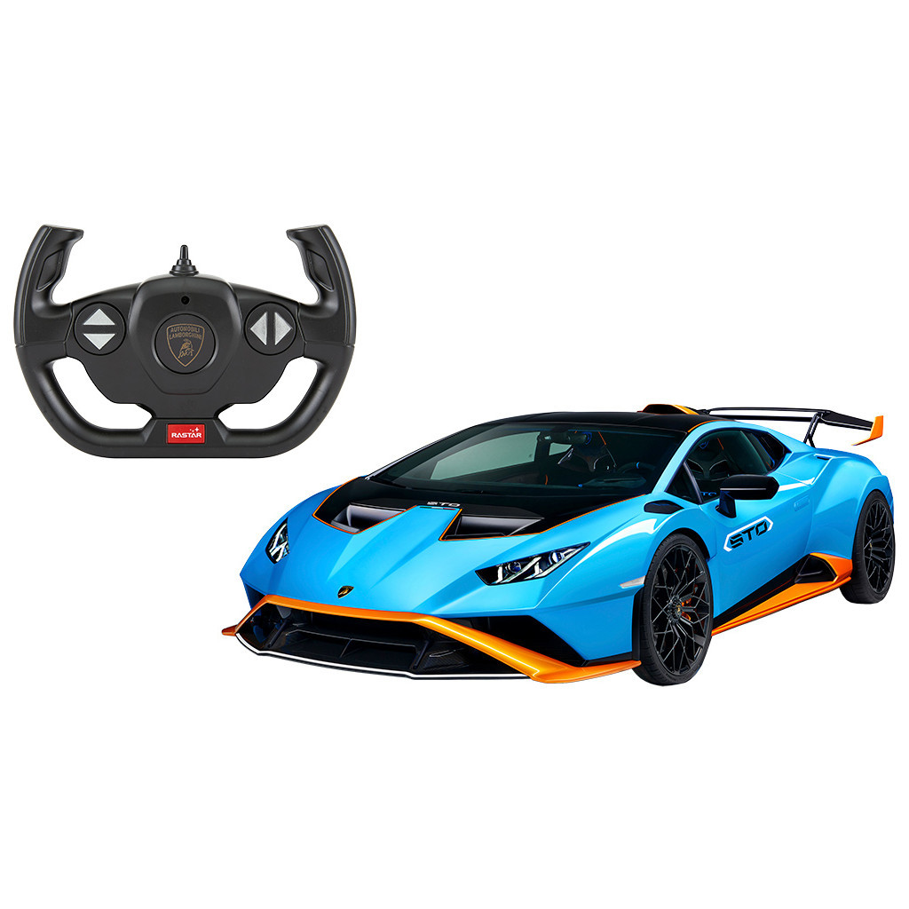 Радіокерована іграшка Rastar Lamborghini Huracan STO 1:14 (98760 blue) - зображення 8