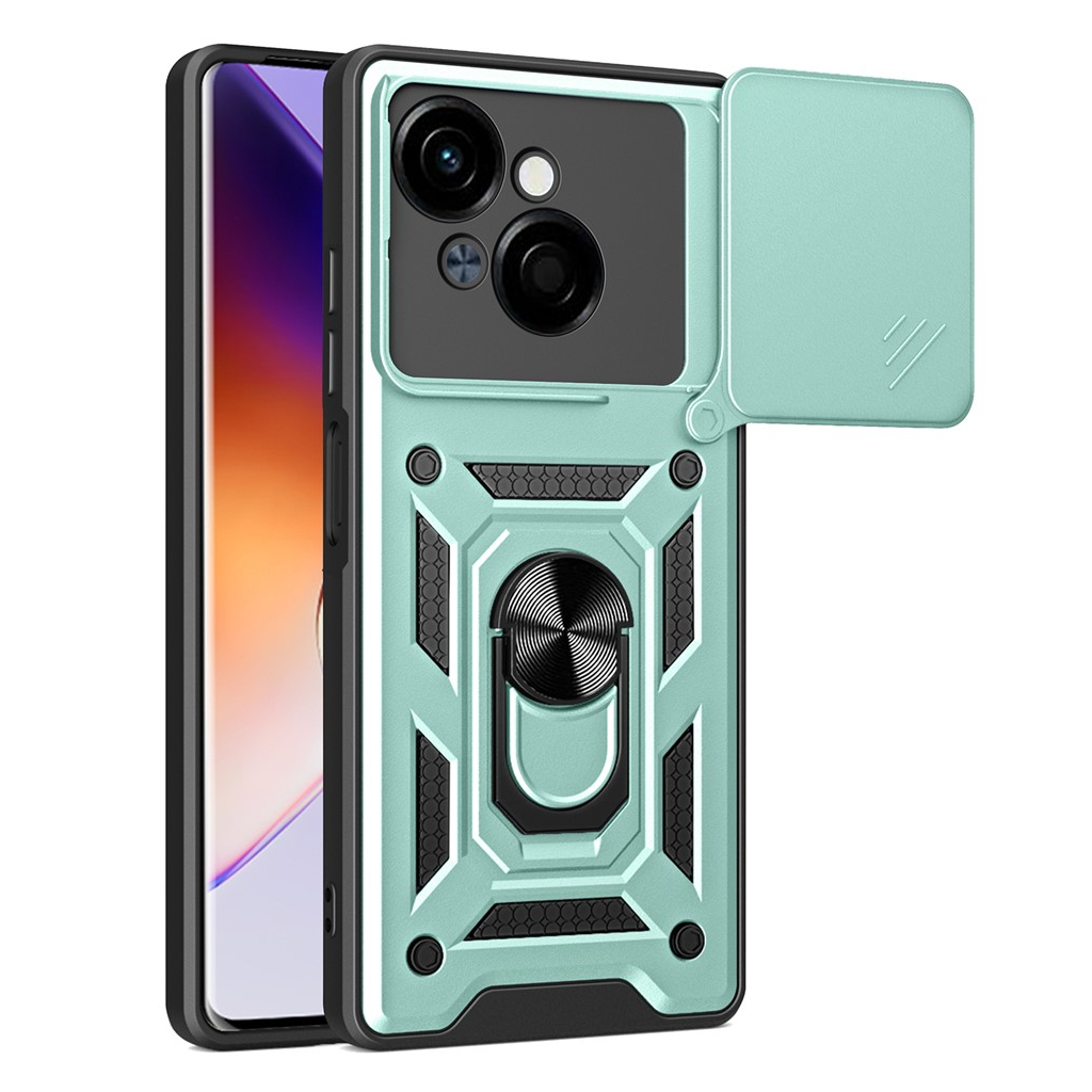 Чохол до мобільного телефона BeCover Military Tecno Spark Go 1 (KL4) Dark Green (713679) - зображення 6