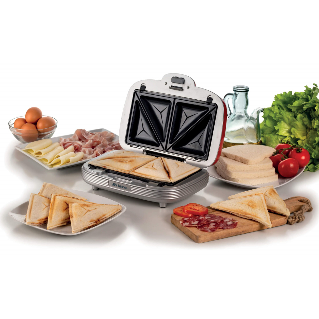 Сендвічниця Ariete 1972 Red - зображення 3