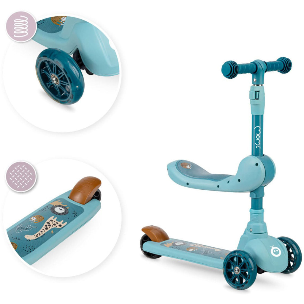 Самокат MoMi Kiuru blue (HUBA00036) - изображение 8