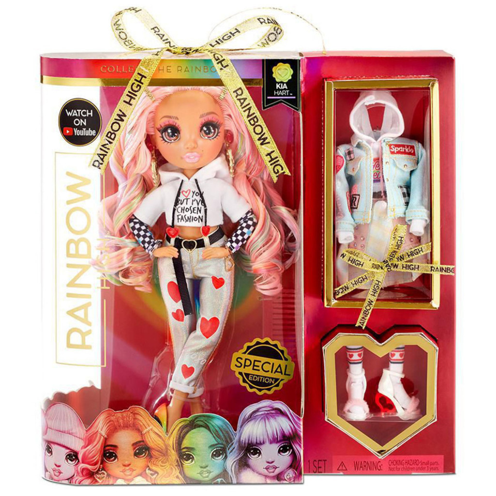 Лялька Rainbow High Кіа Сердечко з аксесуарами (422792-INT) - зображення 1