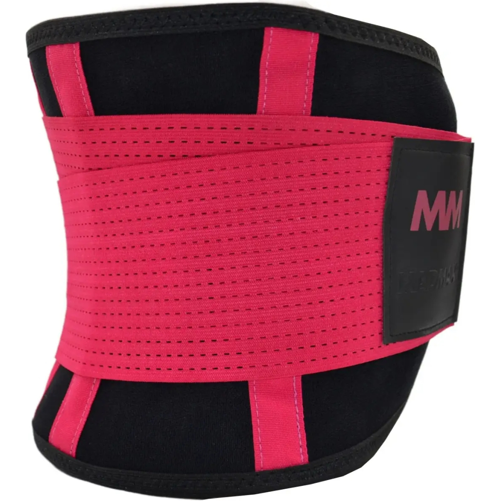 Пояс компресійний MadMax MFA-277 Slimming and Support Belt black/rubine red M (MFA-277-RED_M) - зображення 1