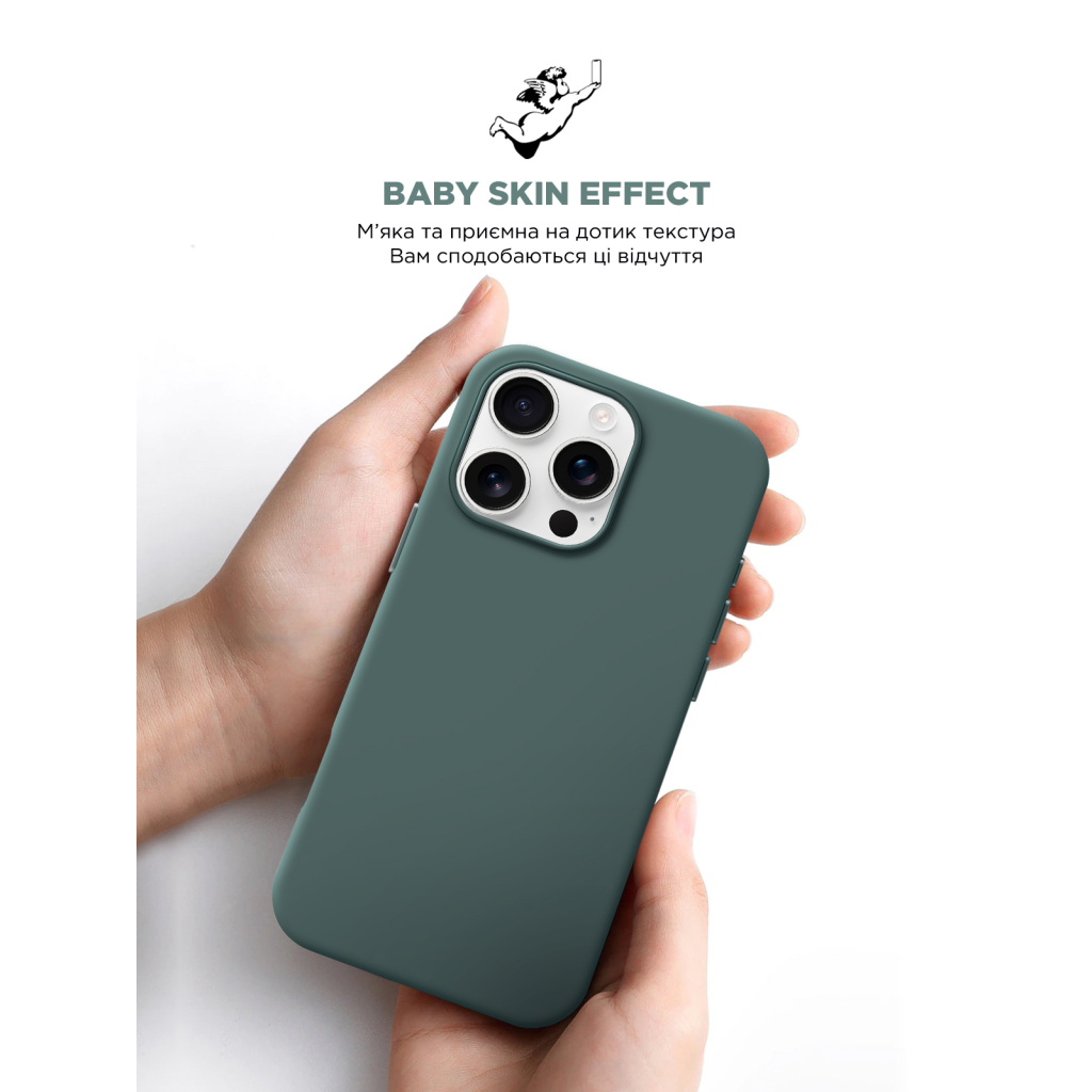 Чохол до мобільного телефона Armorstandart ICON2 MagSafe Apple iPhone 16 Pro Lake Green (ARM81318) - зображення 8