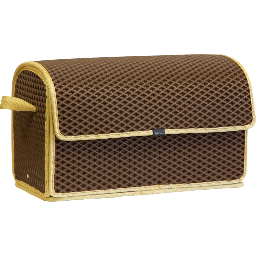 Сумка-органайзер EVAtech 30x49x25 см Коричневий з бежевим кантом (BS12258SM5RZI) - зображення 2