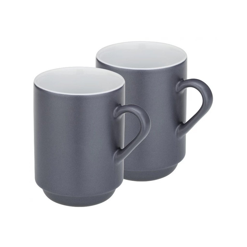 Набір чашок Kela Mattia 300 мл 2 шт Grey (12757) - зображення 1