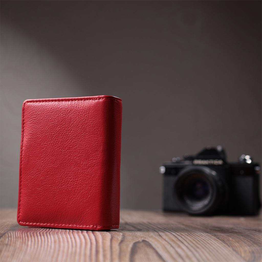 Гаманець ST Leather З натуральної шкіри Червоний (22714) - изображение 11