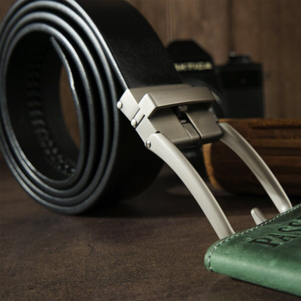 Ремінь Vintage Чоловічий Чорний (20268) - зображення 8