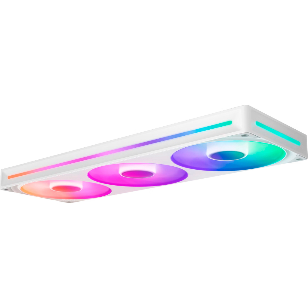Кулер до корпусу NZXT F360 RGB Core Fan (Single Frame) - White (RF-U36HF-W1) - зображення 3