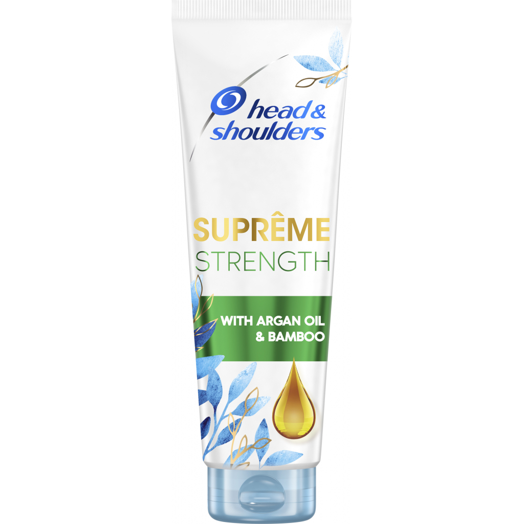 Кондиціонер для волосся Head & Shoulders Supreme Зміцнення з аргановою олією й бамбуком 220 мл (8001841916460) - зображення 1