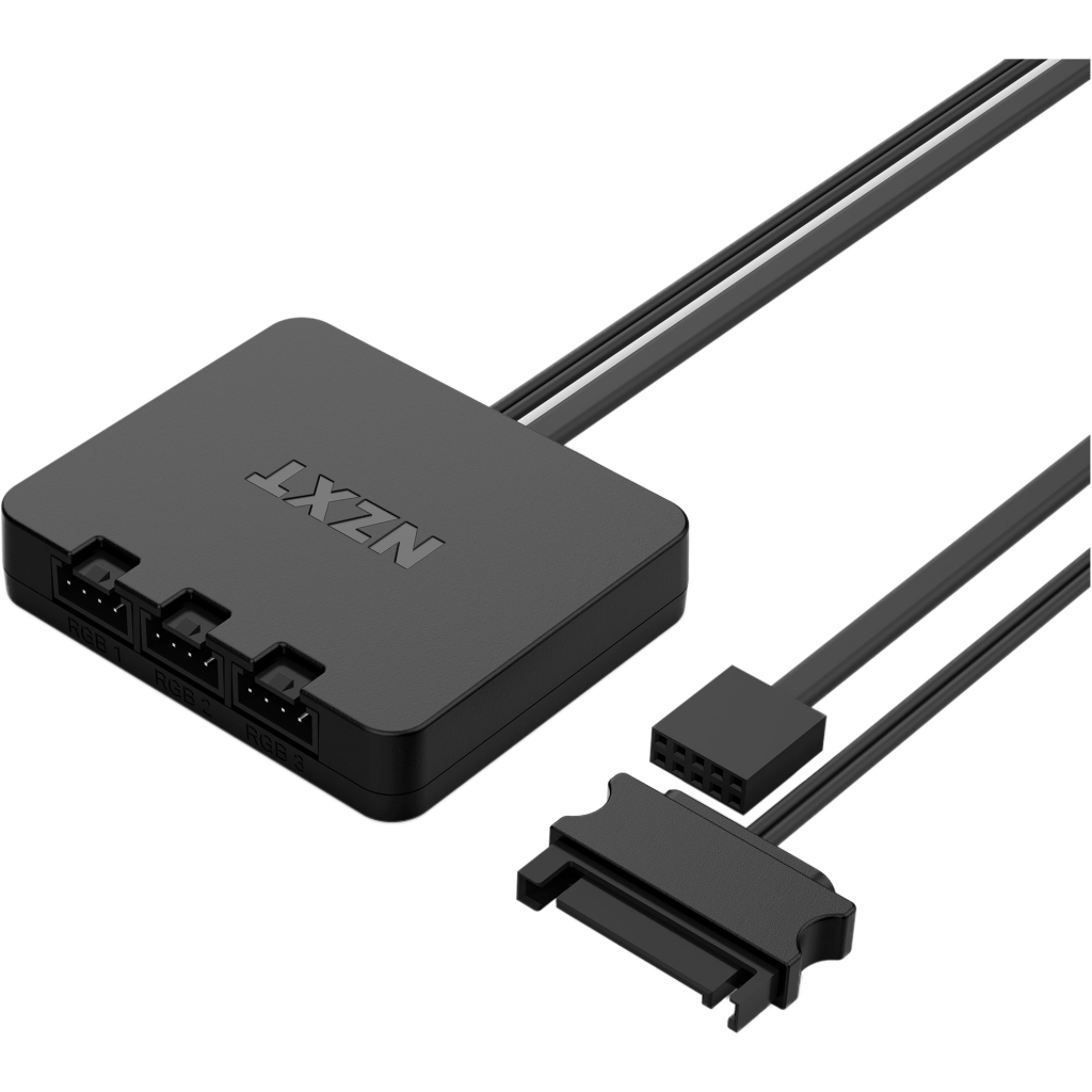 Кулер до корпусу NZXT F120RGB Duo-120mm Dual-sideRGB Fan-Tripl (RF-D12TF-B1) - зображення 4