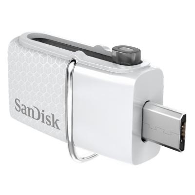 USB флеш накопичувач SanDisk 32GB Ultra Dual Drive White OTG USB 3.0 (SDDD2-032G-G46W) - зображення 6