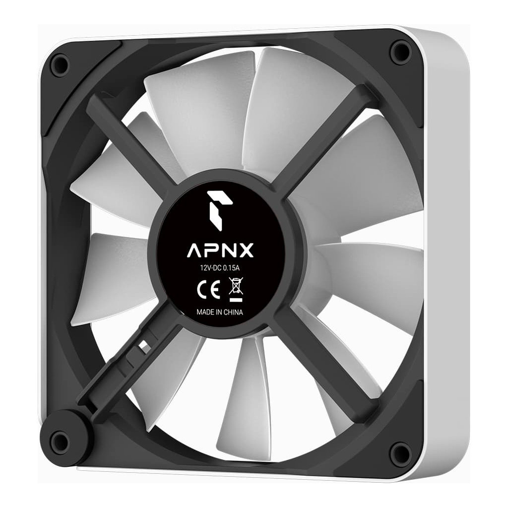 Кулер до корпусу APNX FP2-120 ARGB White (APF3-PF11317.21) - зображення 7