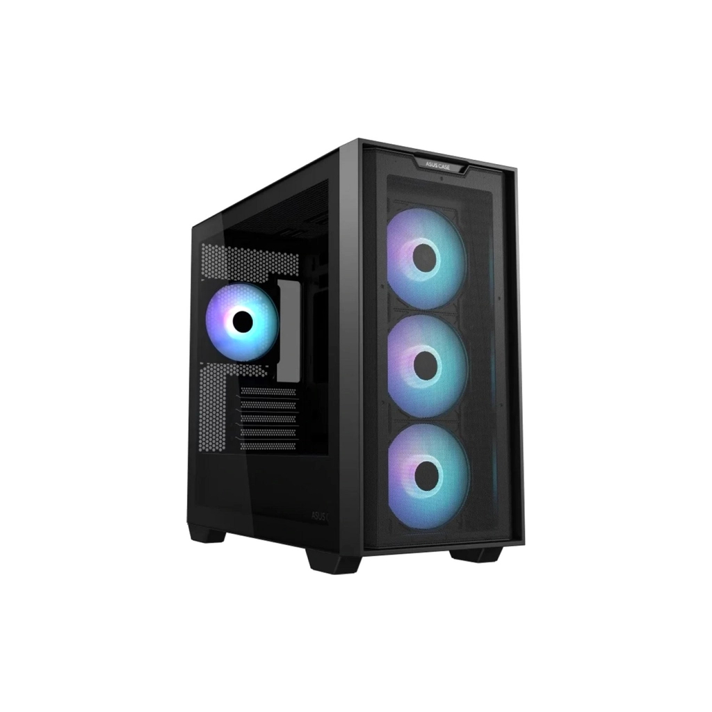 Корпус ASUS A21 PLUS TG ARGB BLACK (90DC00H0-B19010) - зображення 1