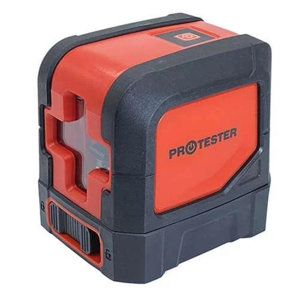 Лазерний нівелір Protester 2 лінії, 1H/1V червоний промінь (LL102R) - зображення 1