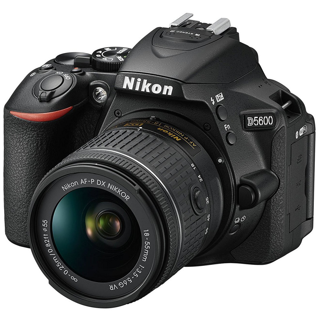 Цифровий фотоапарат Nikon D5600 AF-P 18-55 VR Kit (VBA500K001) - зображення 1