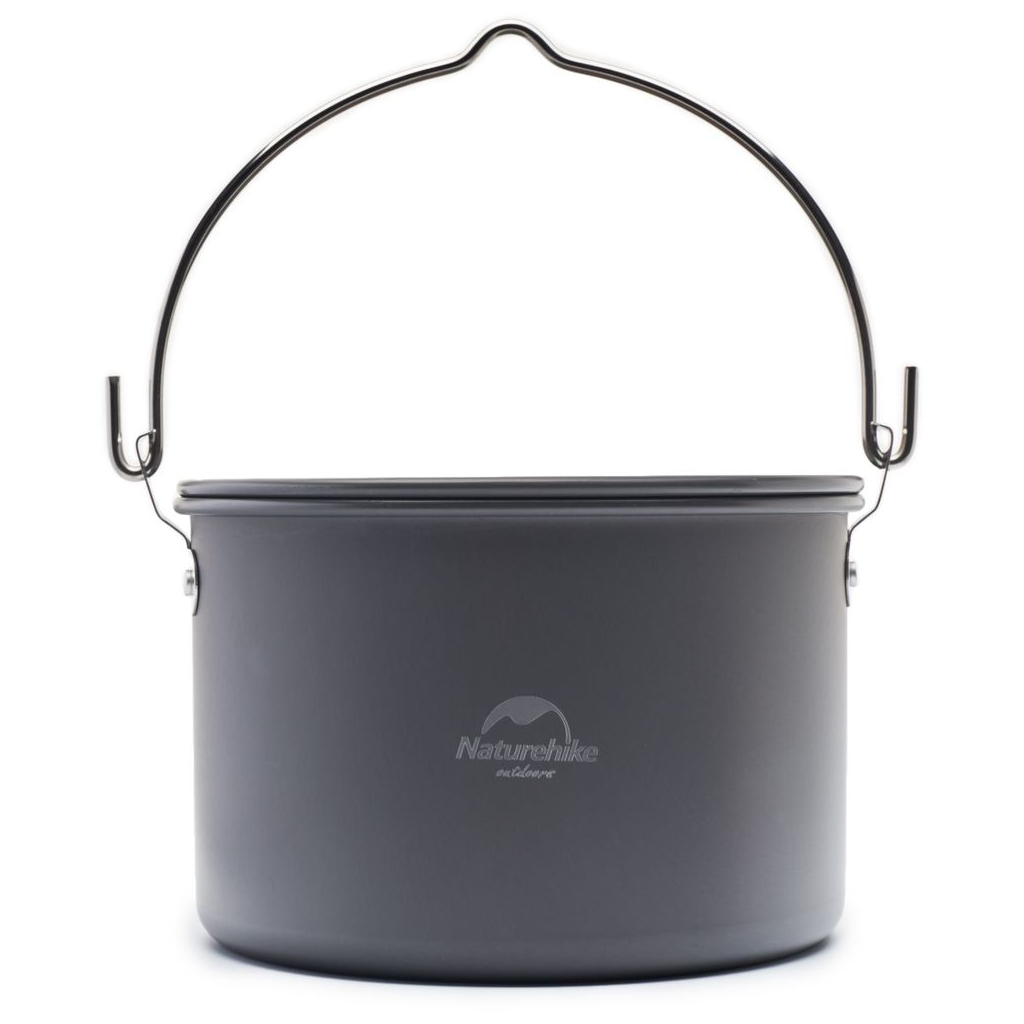 Котел туристичний Naturehike Camping NH17D021-G 4л Aluminium (6927595723173) - зображення 2