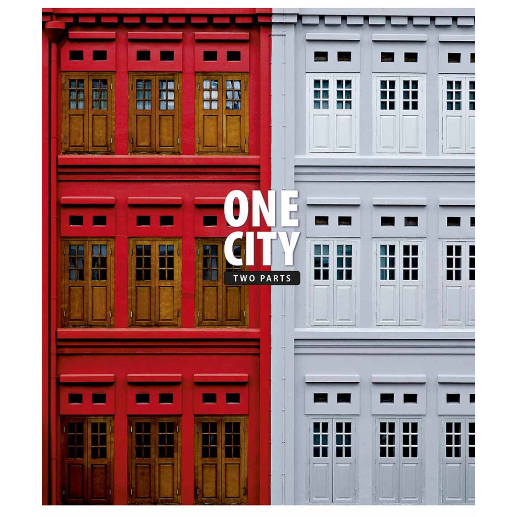 Зошит Школярик One city, two parts 80 аркушів клітинка (080-3137K) - зображення 1