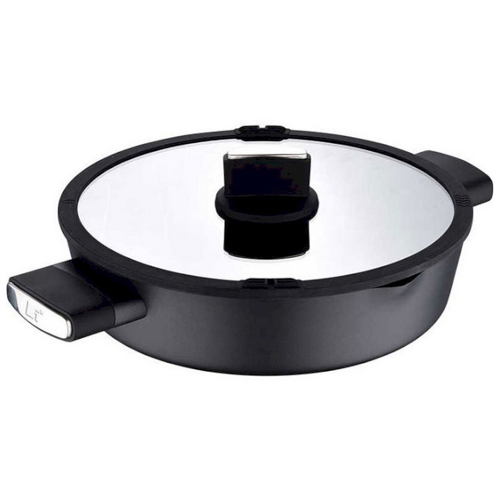 Сотейник Bergner Ion plus з кришкою 28 см (BG-35913-BK) - зображення 1
