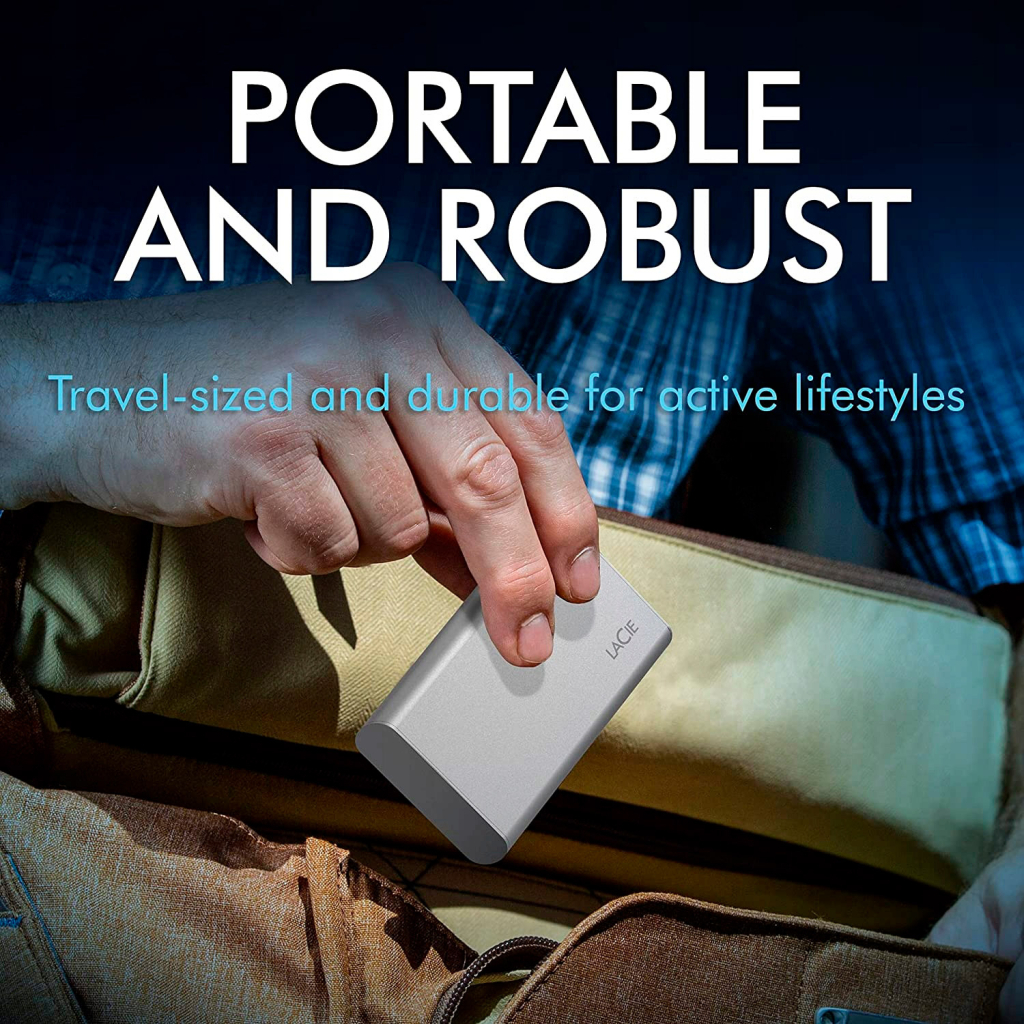 Накопичувач SSD USB Type-C 500GB Portable LaCie (STKS500400) - зображення 10