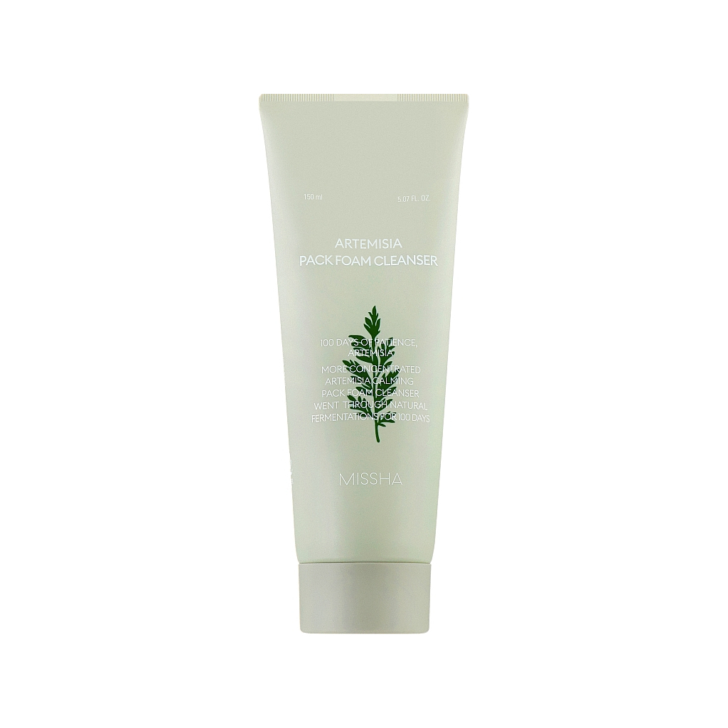 Пінка для вмивання Missha Artemisia Calming Pack Foam Cleanser 150 мл (8809747931873) - зображення 2