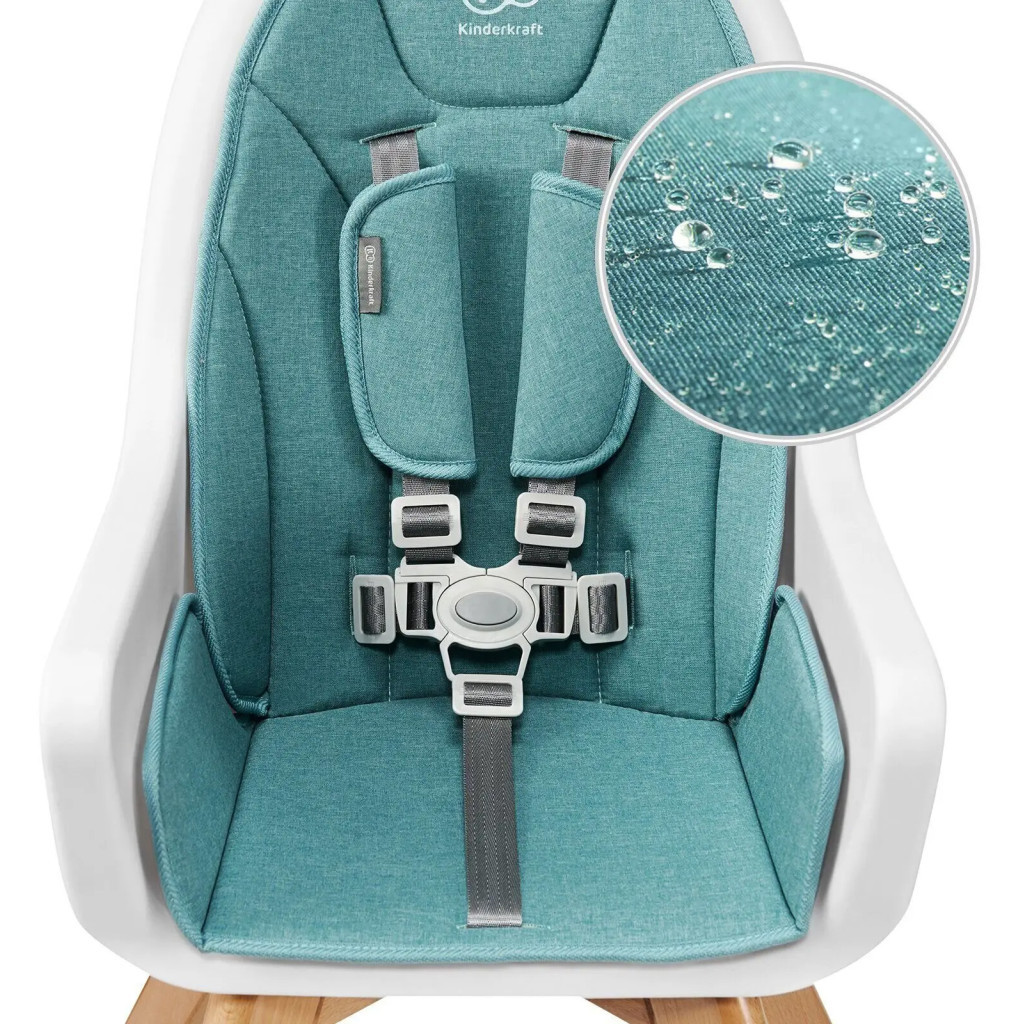 Стілець для годування Kinderkraft Tixi Turquoise (5902533912292) - зображення 12