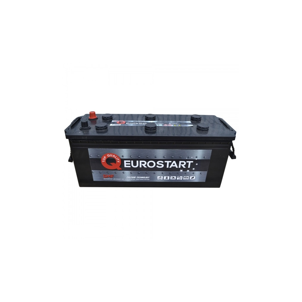 Акумулятор автомобільний EUROSTART Truck EFB 240Ah збоку (+/-) (740002150) - зображення 1