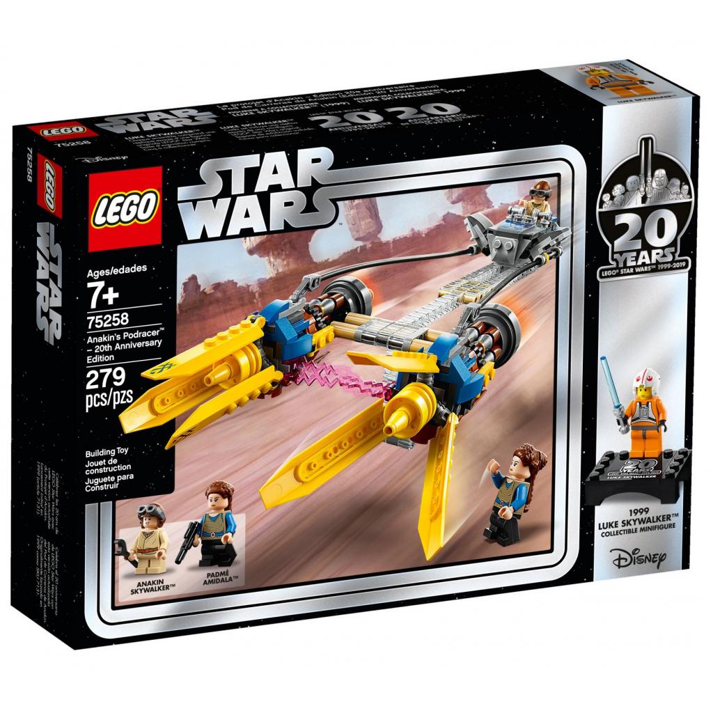 Конструктор LEGO Star Wars Гоночний под Енакіна: 20-р. ювілей 279 деталей (75258) - зображення 1