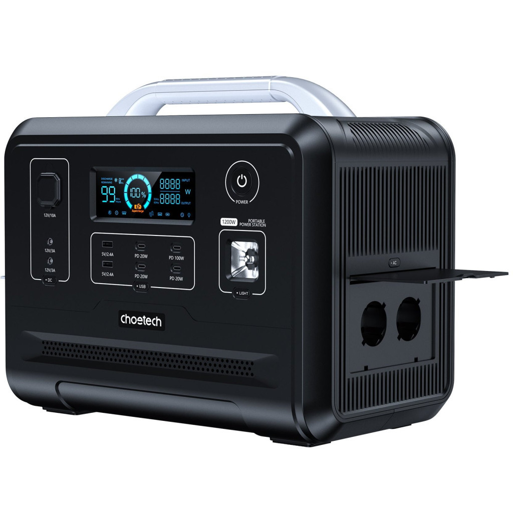 Зарядна станція Choetech BS005 1200W (BS005) - зображення 2
