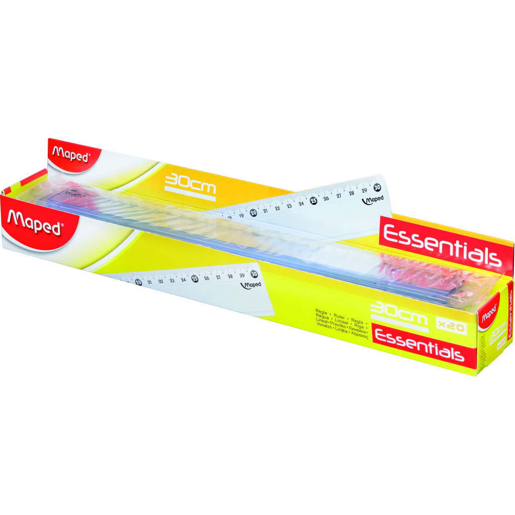 Лінійка Maped пластикова ESSENTIALS, 30см (MP.146119) - зображення 2