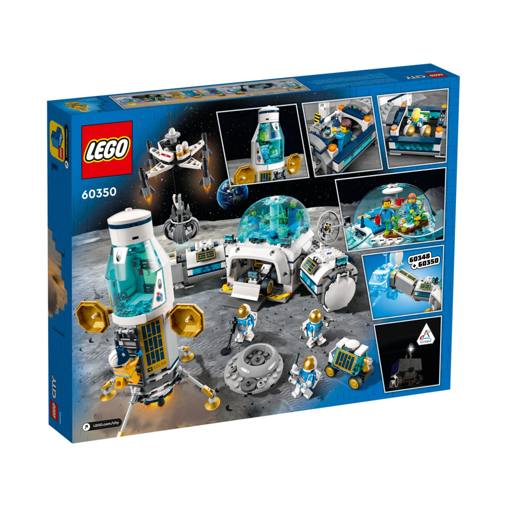 Конструктор LEGO City Space Місячна наукова база 786 деталей (60350) - зображення 9