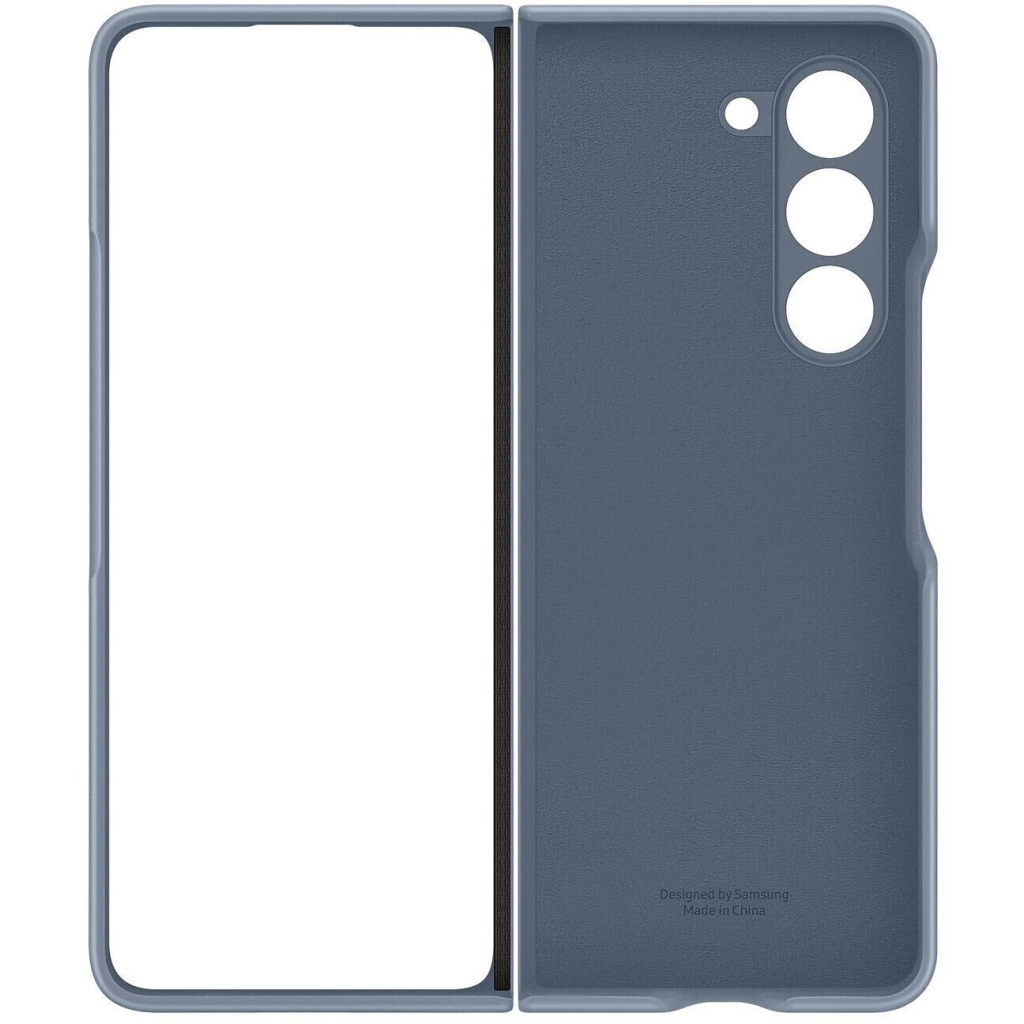 Чохол до мобільного телефона Samsung Fold 5 Eco-leather Case Blue (EF-VF946PLEGUA) - изображение 5
