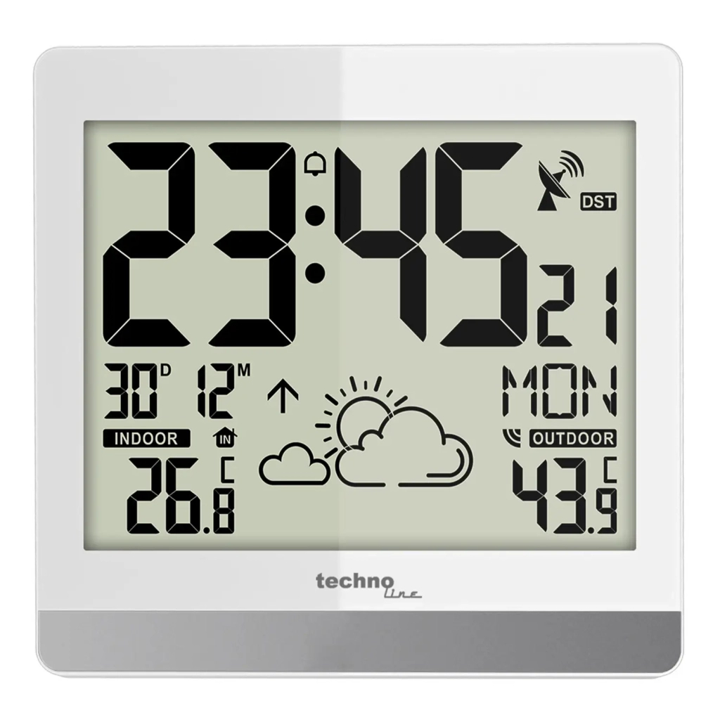 Настінний годинник Technoline WS8119 White (DAS301203) - зображення 1