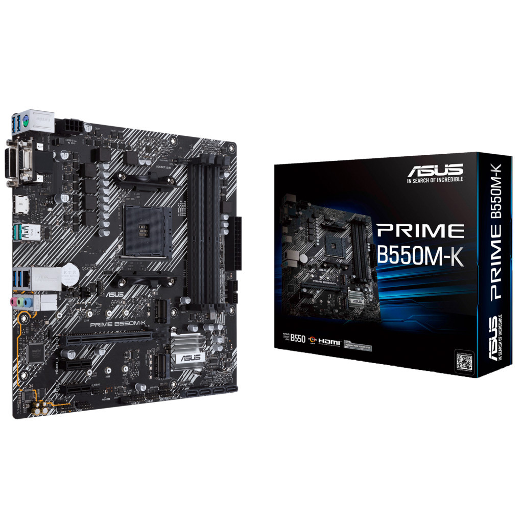 Материнська плата ASUS PRIME B550M-K - зображення 2