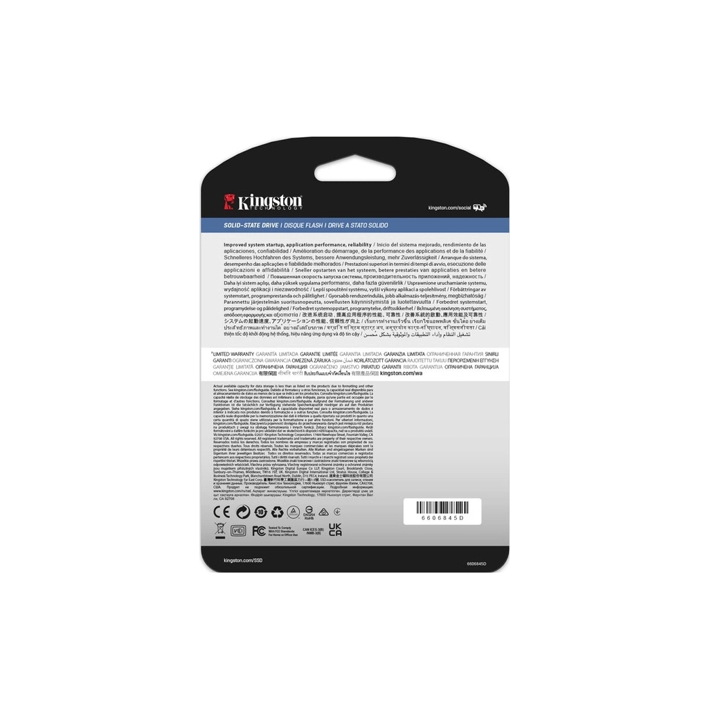 Накопичувач SSD 2.5" 960GB Kingston (SEDC600M/960G) - зображення 4