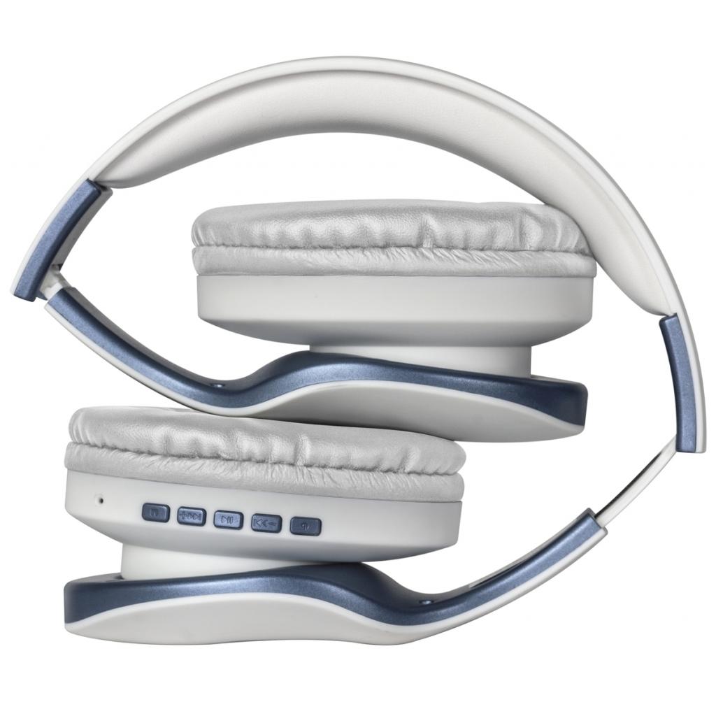 Навушники Defender FreeMotion B525 Bluetooth White-Blue (63526) - зображення 3