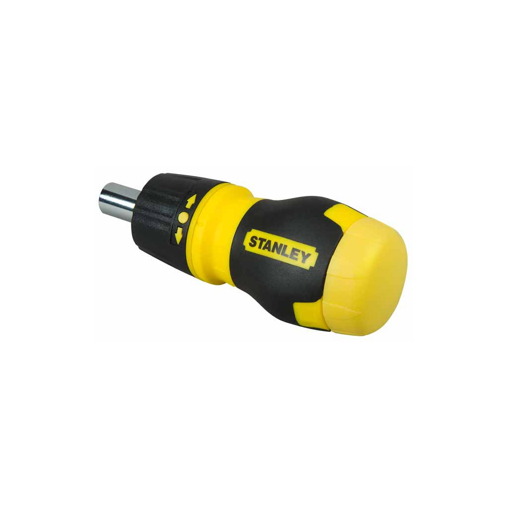 Викрутка Stanley Multibit Stubby, реверсивна, з 6 змінними бітами (0-66-358) - зображення 2