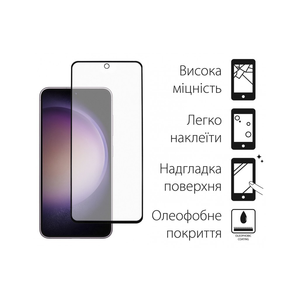Скло захисне Dengos Samsung Galaxy S23 FE 2шт. (DG-TG2P-39) - зображення 2