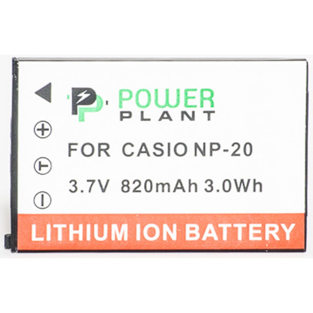 Акумулятор до фото/відео PowerPlant Casio NP-20 (DV00DV1042) - зображення 2