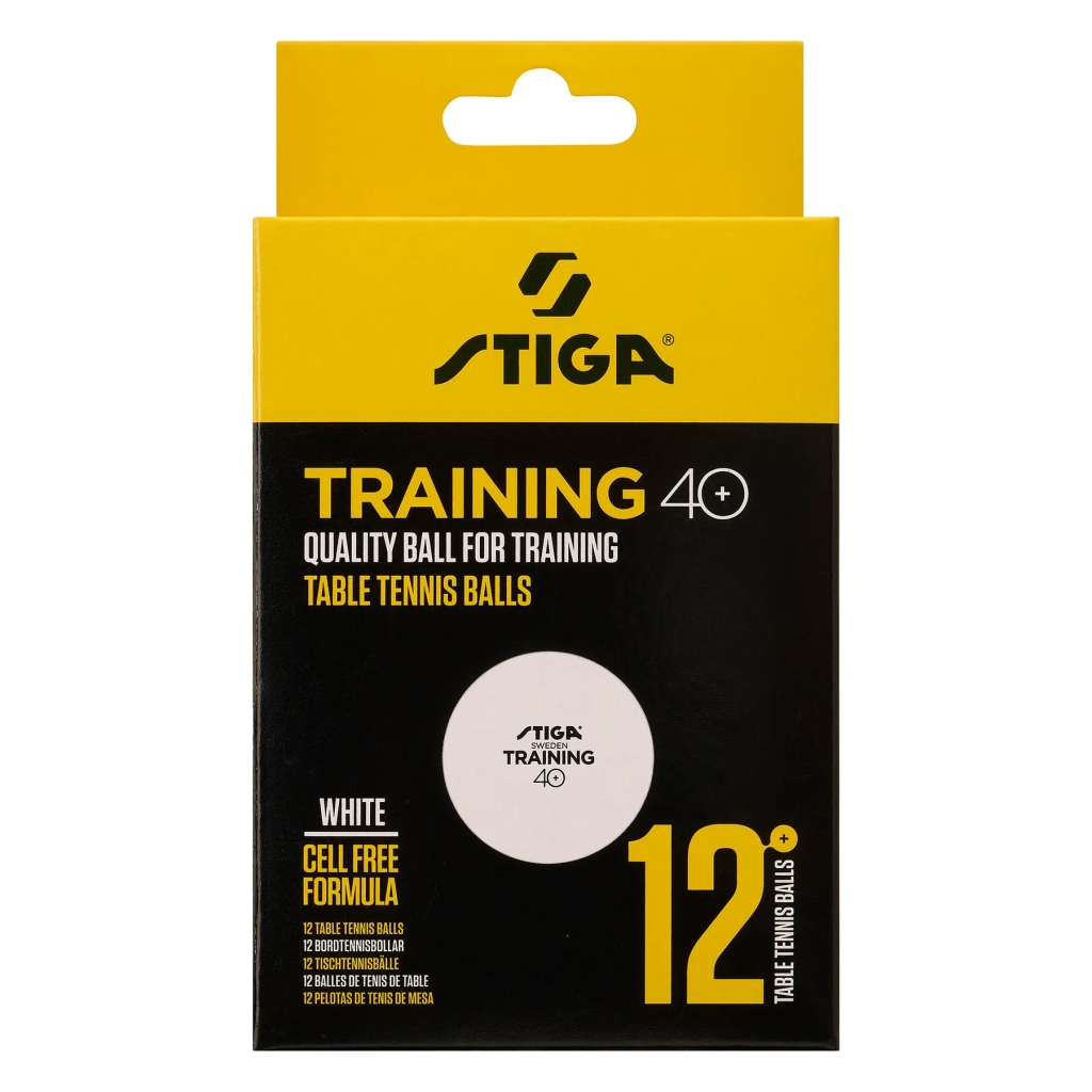 М'ячик для настільного теніса Stiga Training ABS 12 шт (1110-2610-12) (931159) - зображення 2