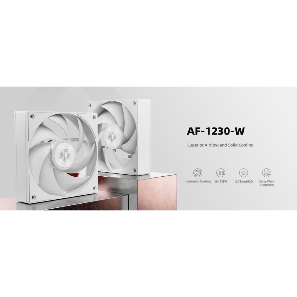 Кулер до корпусу ID-Cooling AF-1230-W - зображення 7