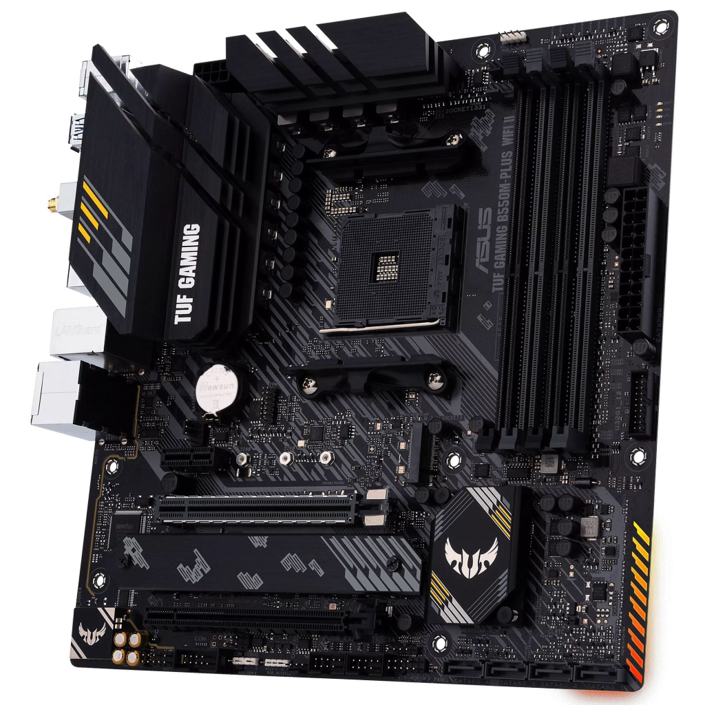 Материнська плата ASUS TUF GAMING B550M-PLUS WIFI II - зображення 4