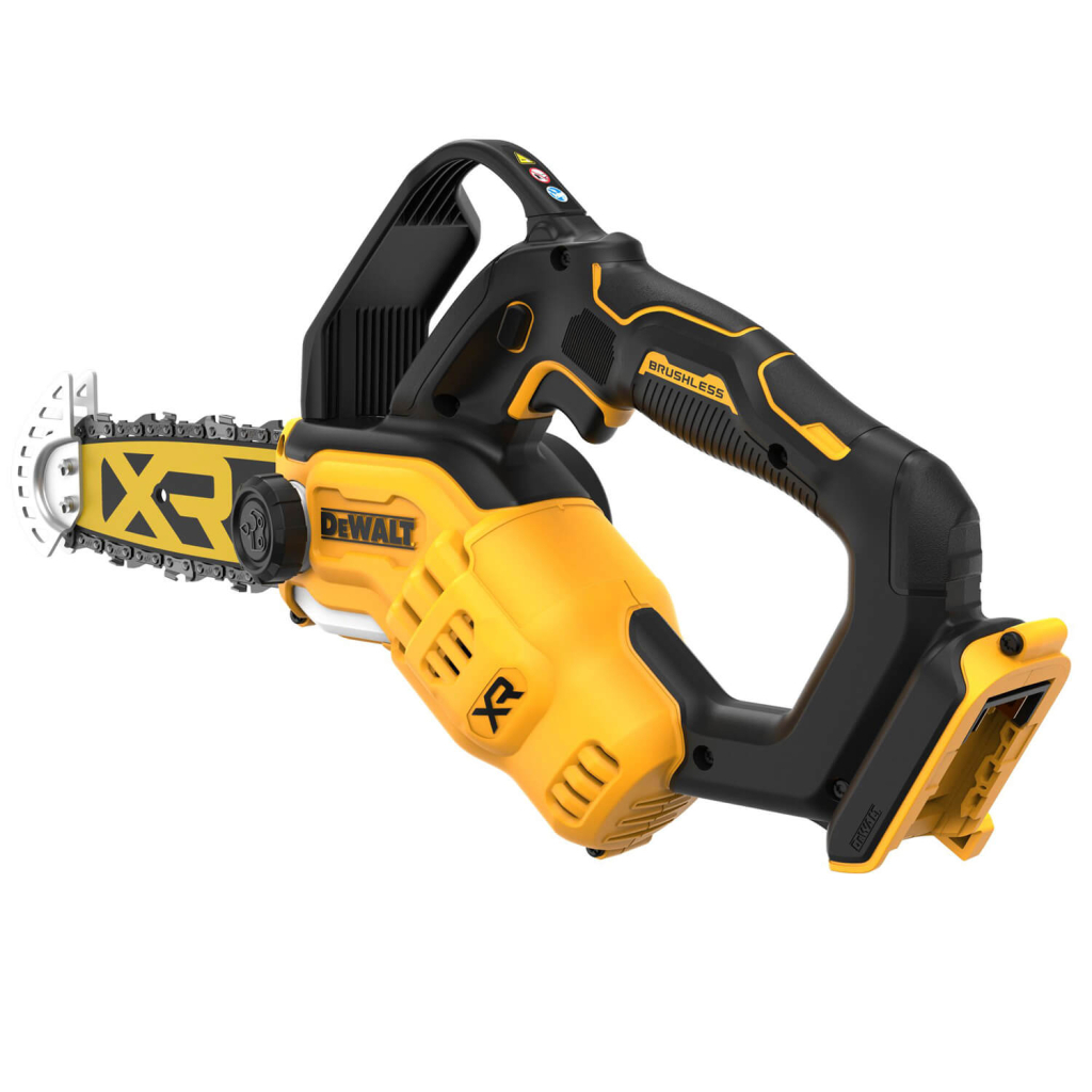 Ланцюгова пила DeWALT міні, 18 XR Li-ion 5Ah, безщіткова, шина 20 см (DCMPS520P1) - изображение 4