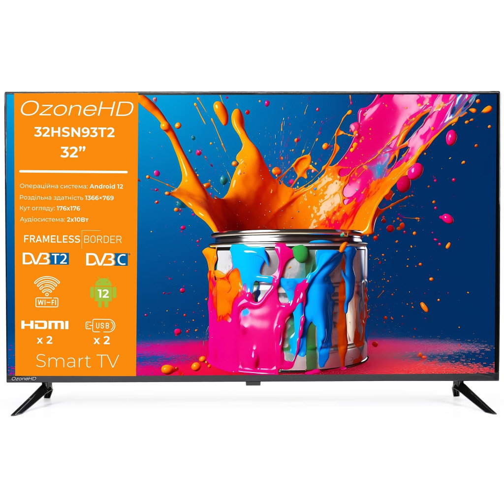 Телевізор Ozonehd 40FSN93T2 - изображение 1