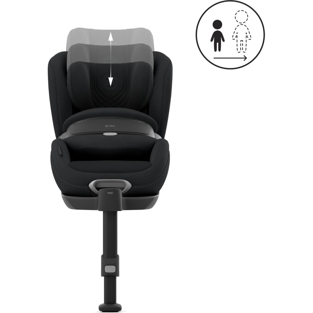 Автокрісло Cybex Anoris T2 i-Size Plus Sepia Black (523001059) - зображення 10